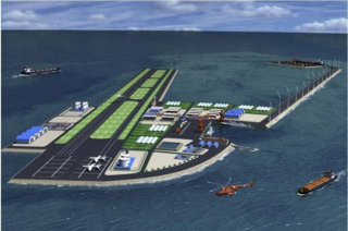 Illustration for article titled Why China's Building a Military Base in the Middle of the Ocean